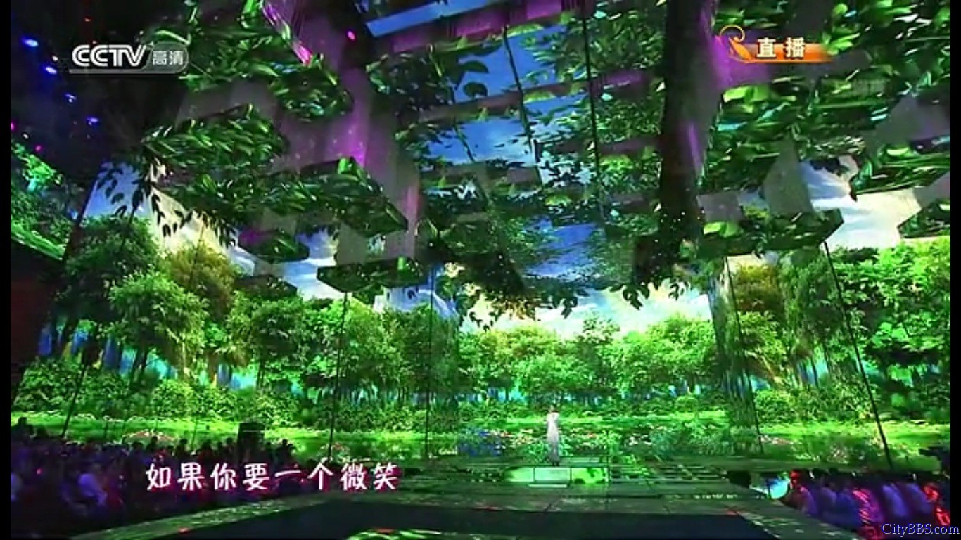 2013年蛇年春节联欢晚会那英演唱《春暖花开》