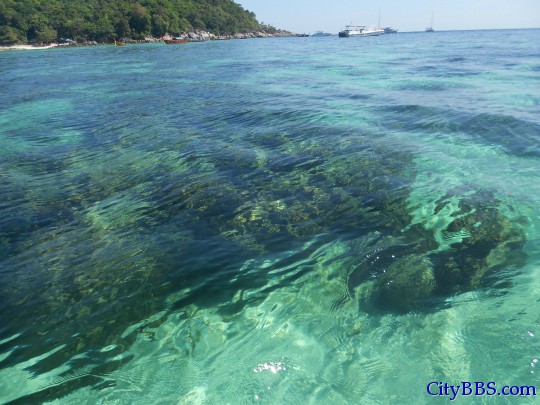 泰国丽贝岛美丽热带海滩