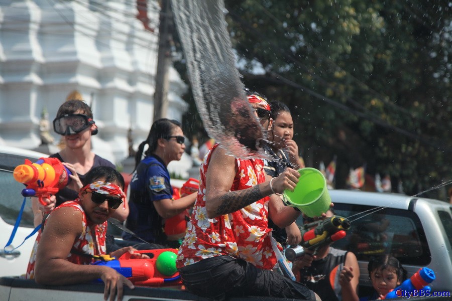 2014_ChiangMai_Songkran_泰国清迈宋干节