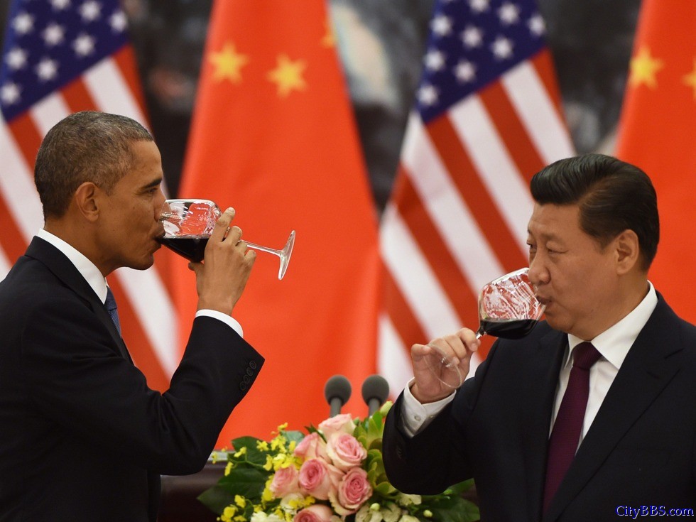 奥巴马2014访华 会见习近平