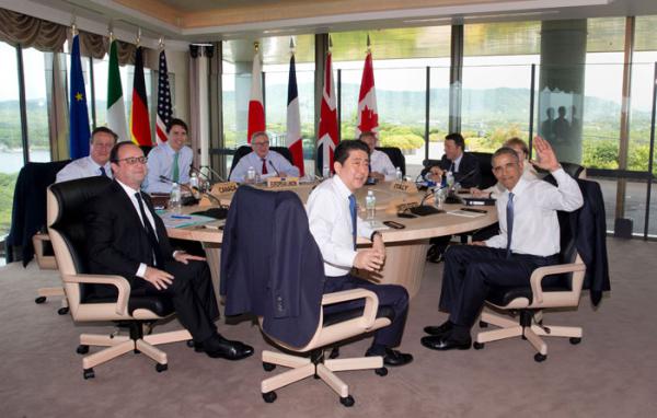 G7领袖承诺避免展开竞争性货币贬值