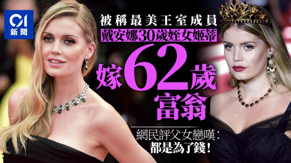 戴安娜王妃30岁姪女姬蒂（Lady Kitty Spencer）