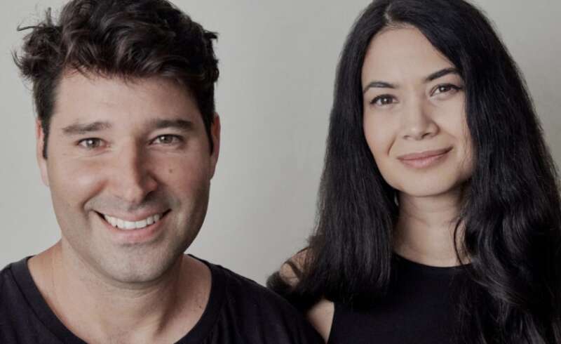 Canva公司的创始人Melanie Perkins、Cliff Obrecht