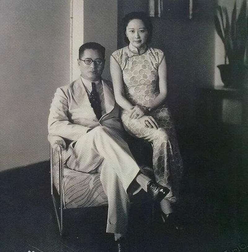 宋子文身边多了一位年轻美貌的夫人张乐怡