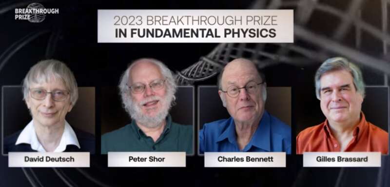 2023年基础物理学突破奖获奖者