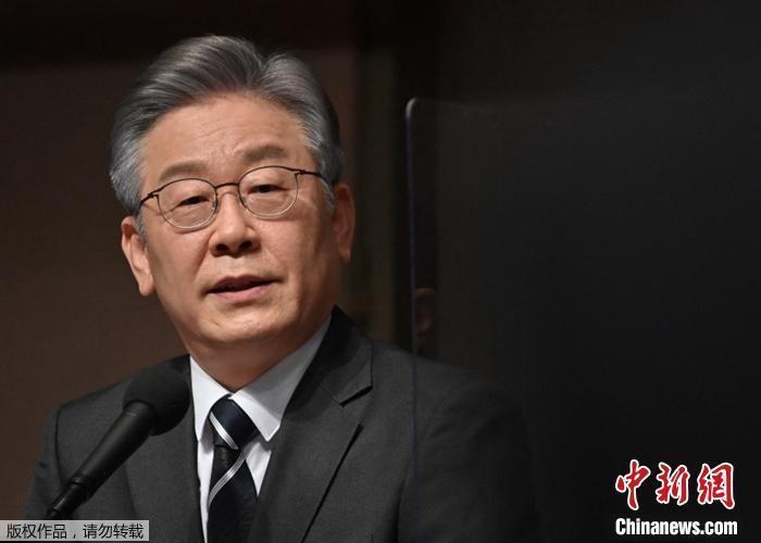 最大在野党党首李在明