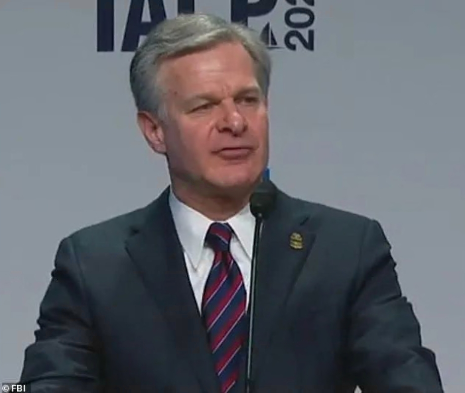 联邦调查局（FBI）局长克里斯托弗·雷（Christopher Wray）