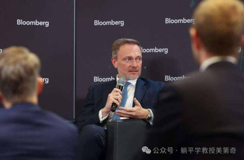Christian Lindner 在法兰克福彭博社活动上发言