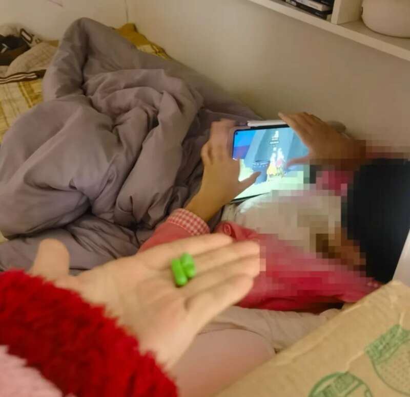 一位妈妈晒出厌学的孩子