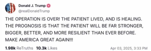 operation is over